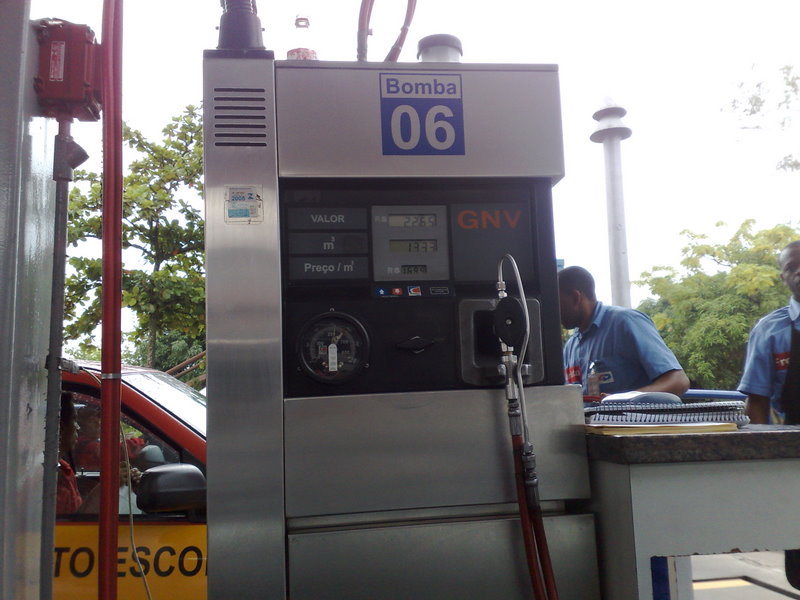 CNG pump in Volta Redonda
